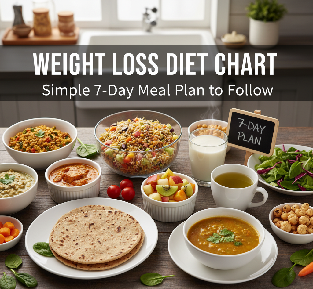 тАЬWeight Loss Diet Chart 7-Day Healthy Meal PlanтАЭ